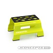 Stand De Metal  Para Coche Amarillo JConcepts