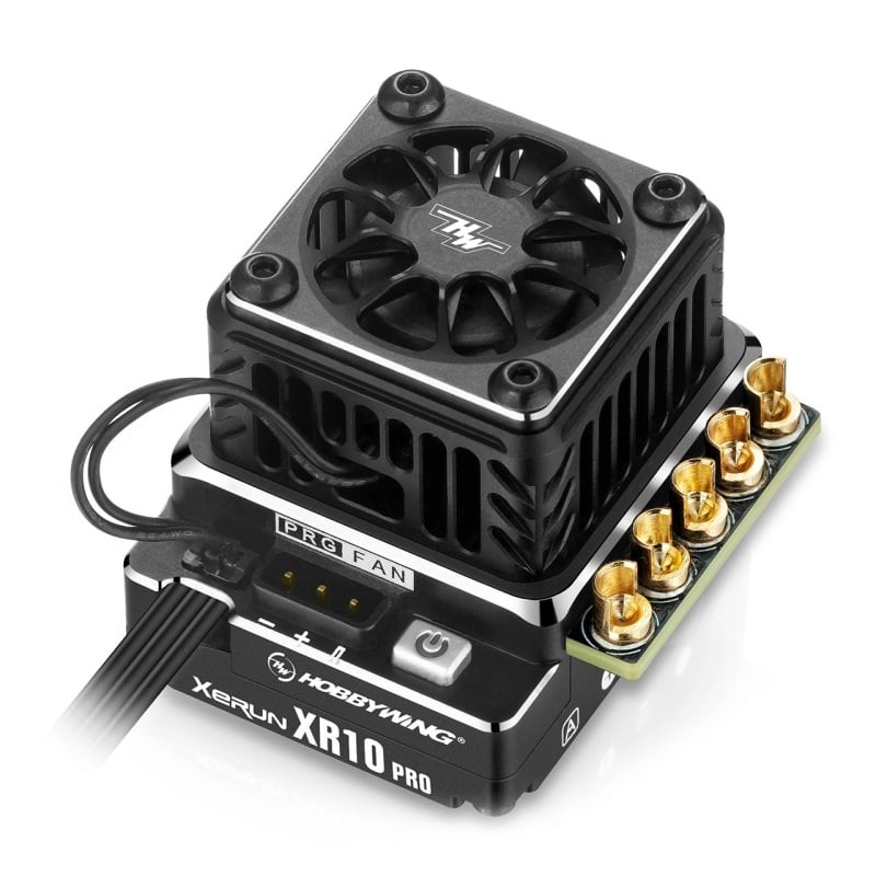 Variador Hobbywing Controlador Xerun XR10 Pro G2S brushless 160A, 2s LiPo, sensored