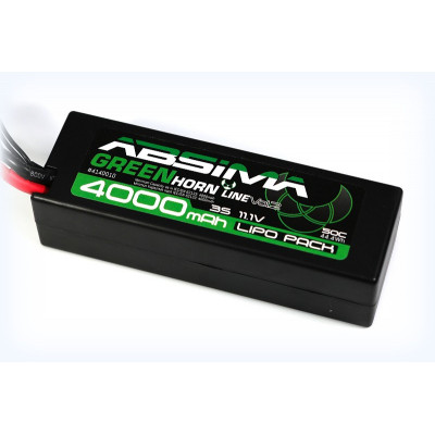 Bateria Absima LiPo 11.1V-50C 4000 Hardcase (T-Plug)