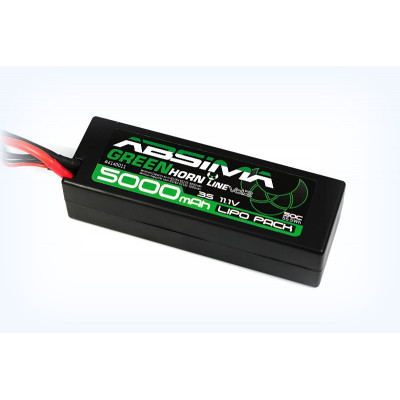 Bateria Absima LiPo Stick Pack 11.1V-50C 5000 Hardcase (T-Plug)