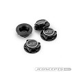 Tuerca de rueda Punisher "Clutch" de 17 mm JConcepts (Negro)