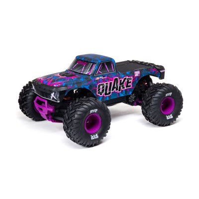 Coche 1-10 QUAKE 223S DSC 2WD RTR Brushless Monster Truck Purple