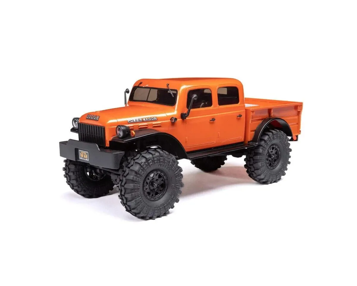 Coche Axial SCX24 Dodge Power Wagon RTR 1/24 Naranja Escobillas