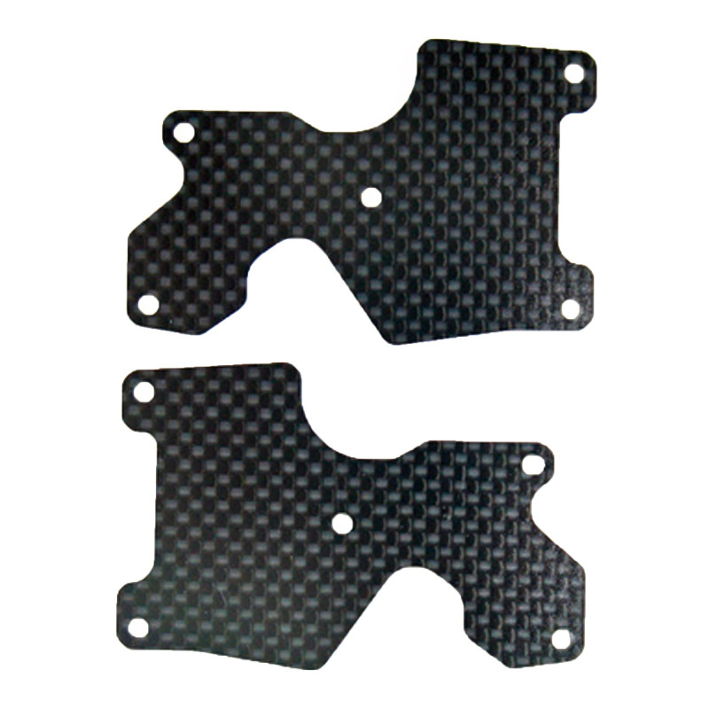 Placa Carbono Trapecio Tras. MBX8R (1,2mm) (2und)