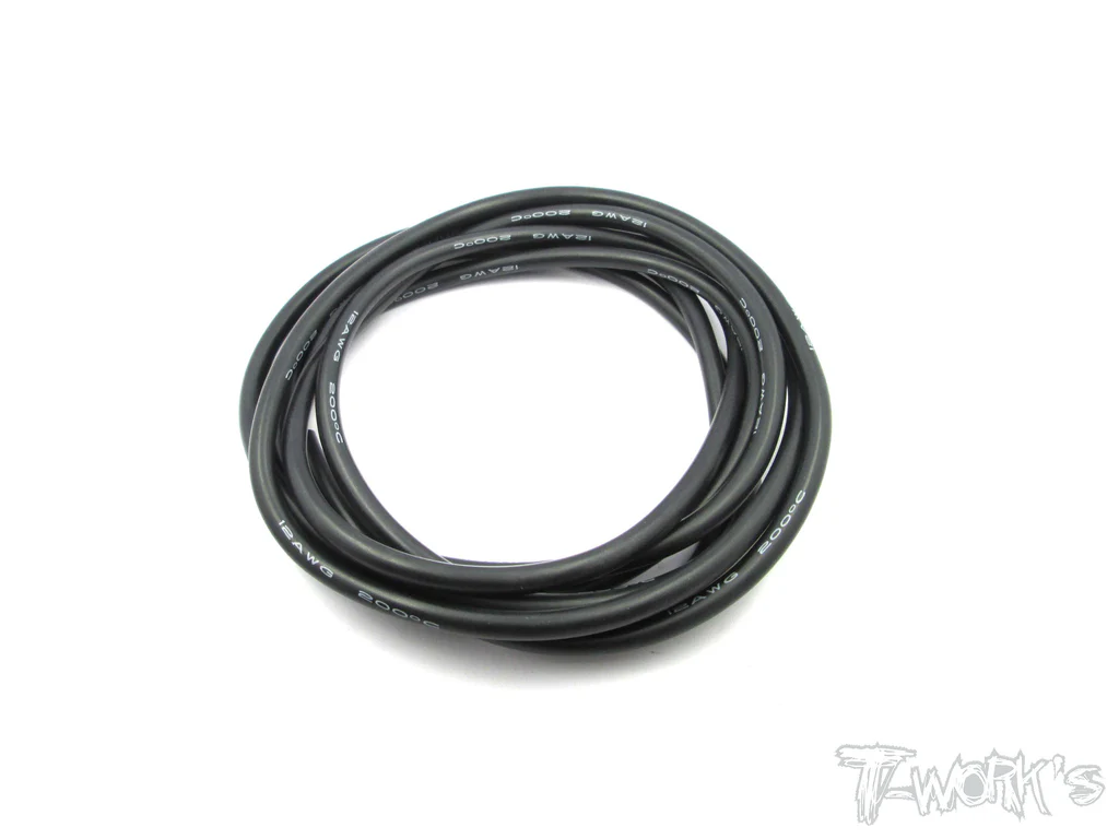 Cable De Silicona Calibre 12 2M Negro