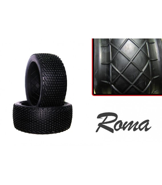 Rueda Hot Race Solo Goma Roma Soft (4 unid)