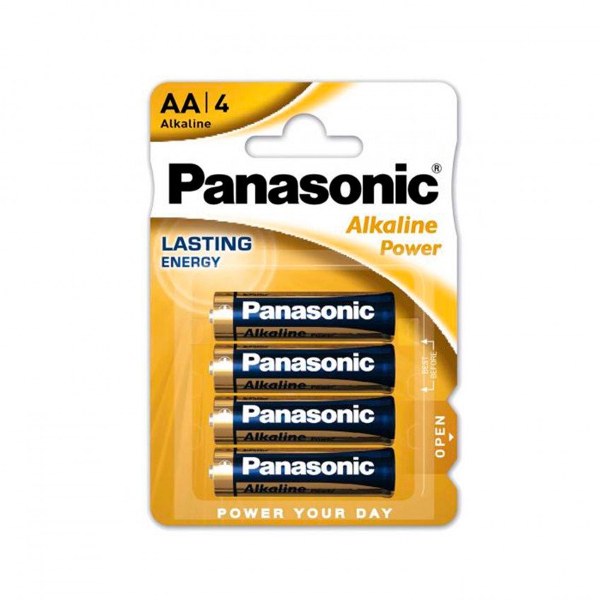 Pilas Panasonic Alkaline Lasting Energy
