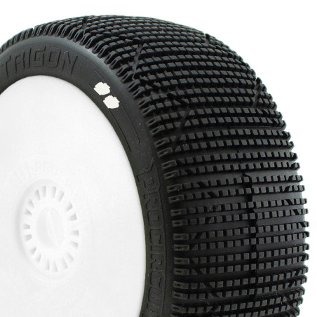 Trigon v3 BUGGY S1 (Super Soft ) LLanta Blanca (4 unid)