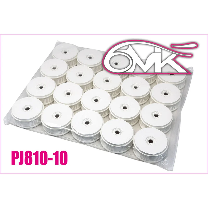 Llantas 6MIK Mega (10 unid) Buggy 1/8 Blanca