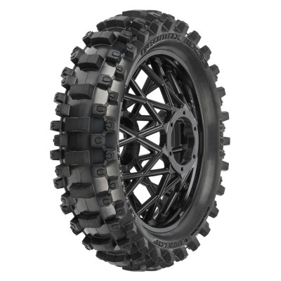 Rueda Dunlop Geomax MX33 CR4 Rear Tire MTD Black: Promoto-MX