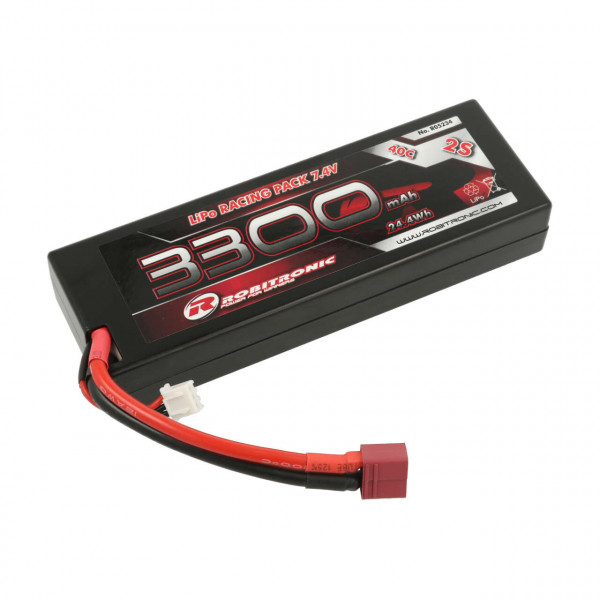 Bateria Robitronic LiPo Akku 3300mAh 2S 40C T-Stecker
