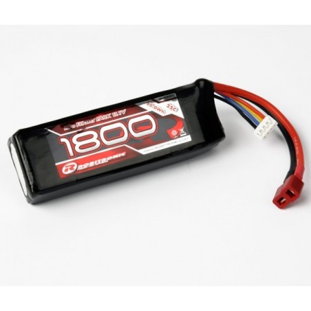 Bateria Lipo Robitronic 1800mah 11.1v 25c 3s