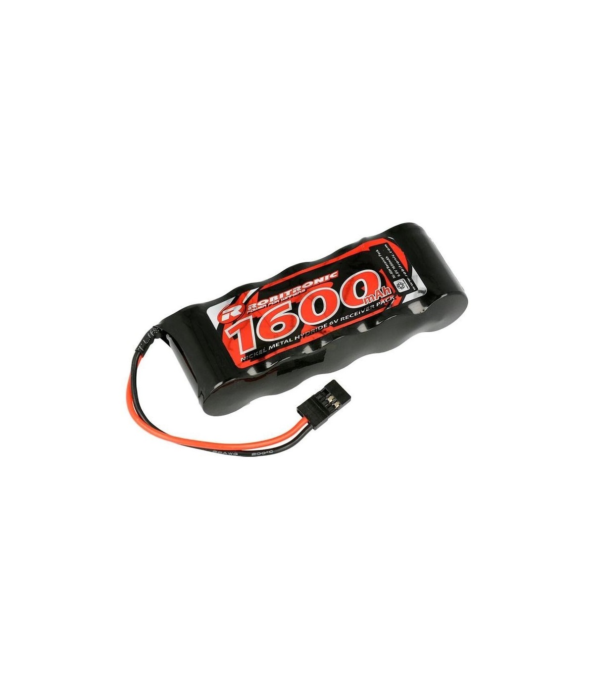 Bateria receptor Robitronic Nimh 1600Ah 5 celdas 2/3A Rx