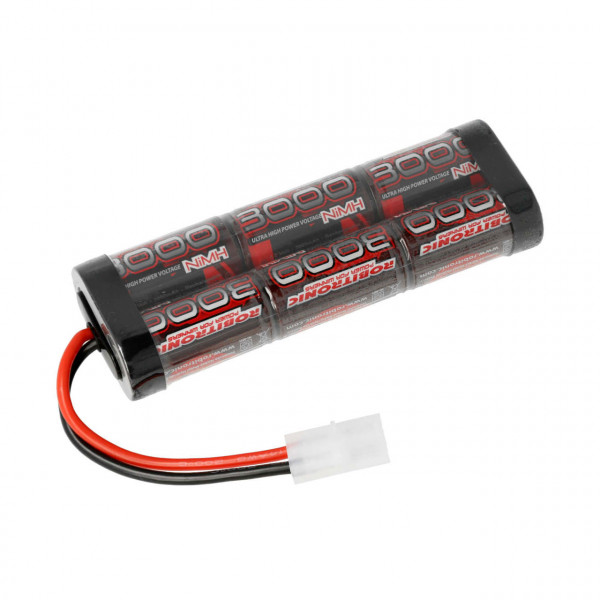 Bateria Robitronic NiMH Battery 3000mAh 7,2V Stick Pack Tamiya Plug