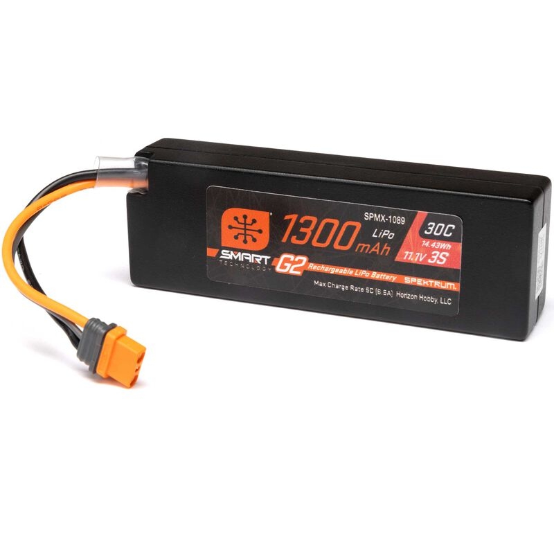 Bateria Smart 11.1V 1300mAh 3S 30C G2 LiPo : IC2