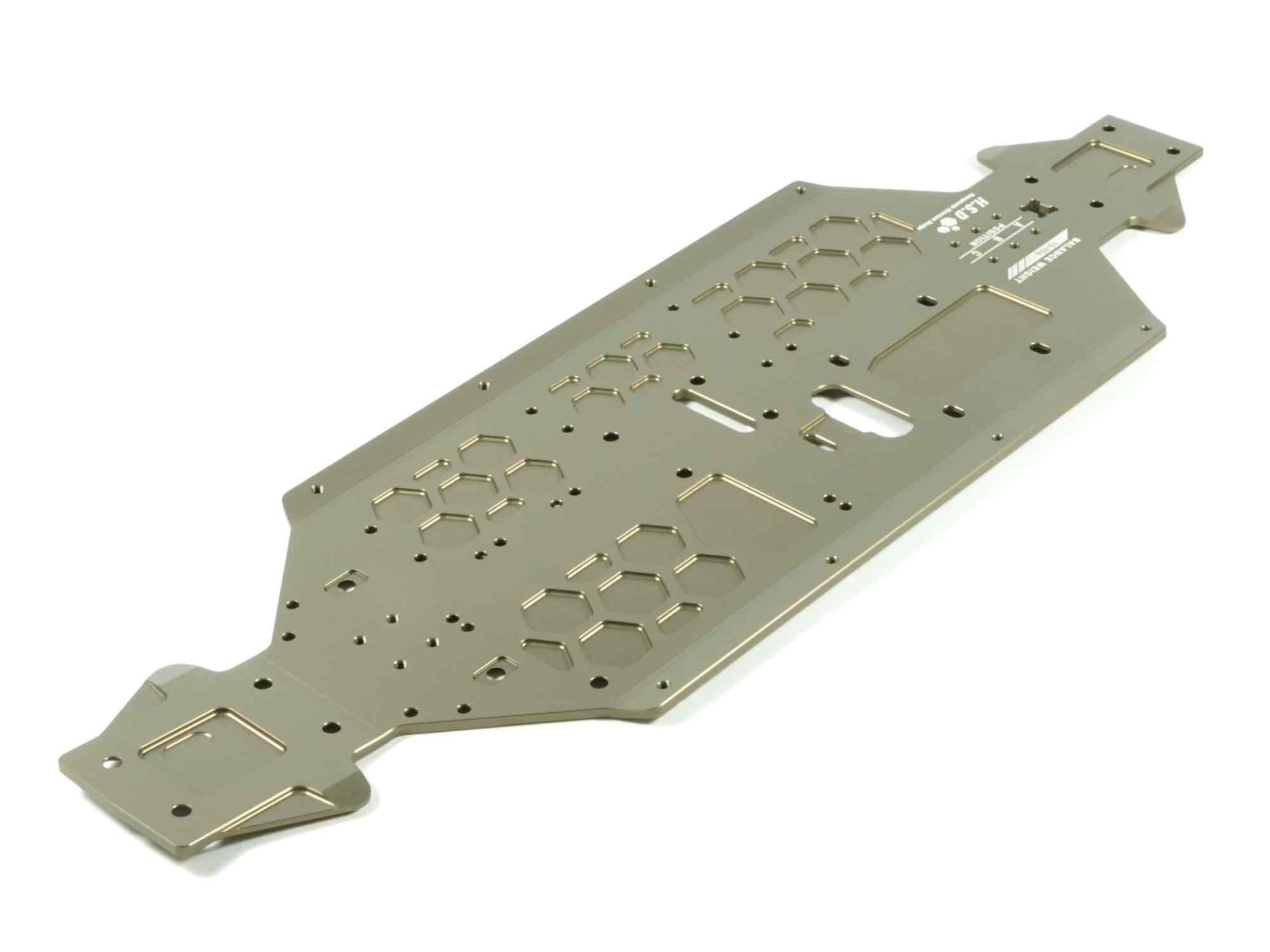 Chasis aligerado de aluminio S35-4 Evo Nitro