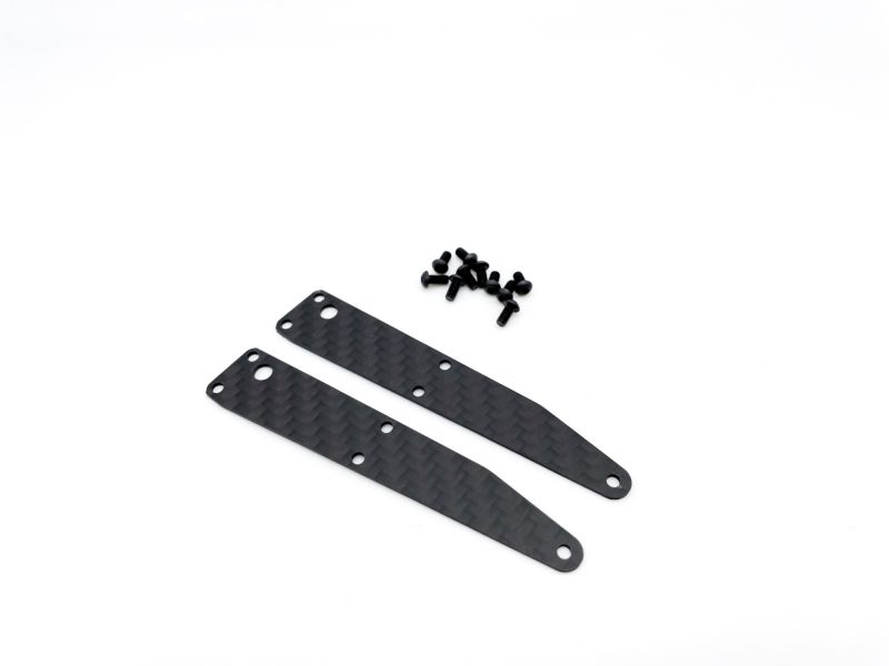 Placa Carbono Trapecio Delantero Superior S35.T2e 1.0mm (2unid)
