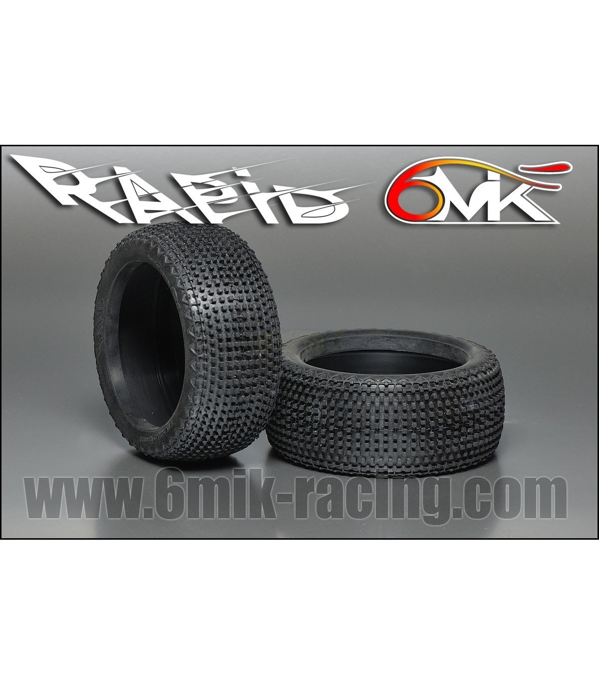 Rueda 6Mik Rapid Solo Goma 9/22