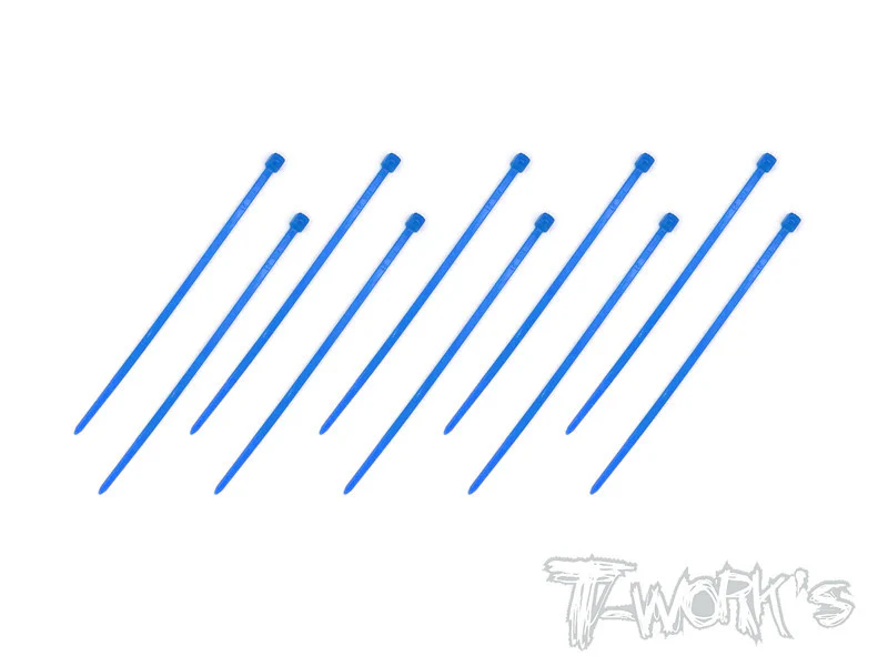 Bridas de Nailon Azul T-Works 3x100 mm