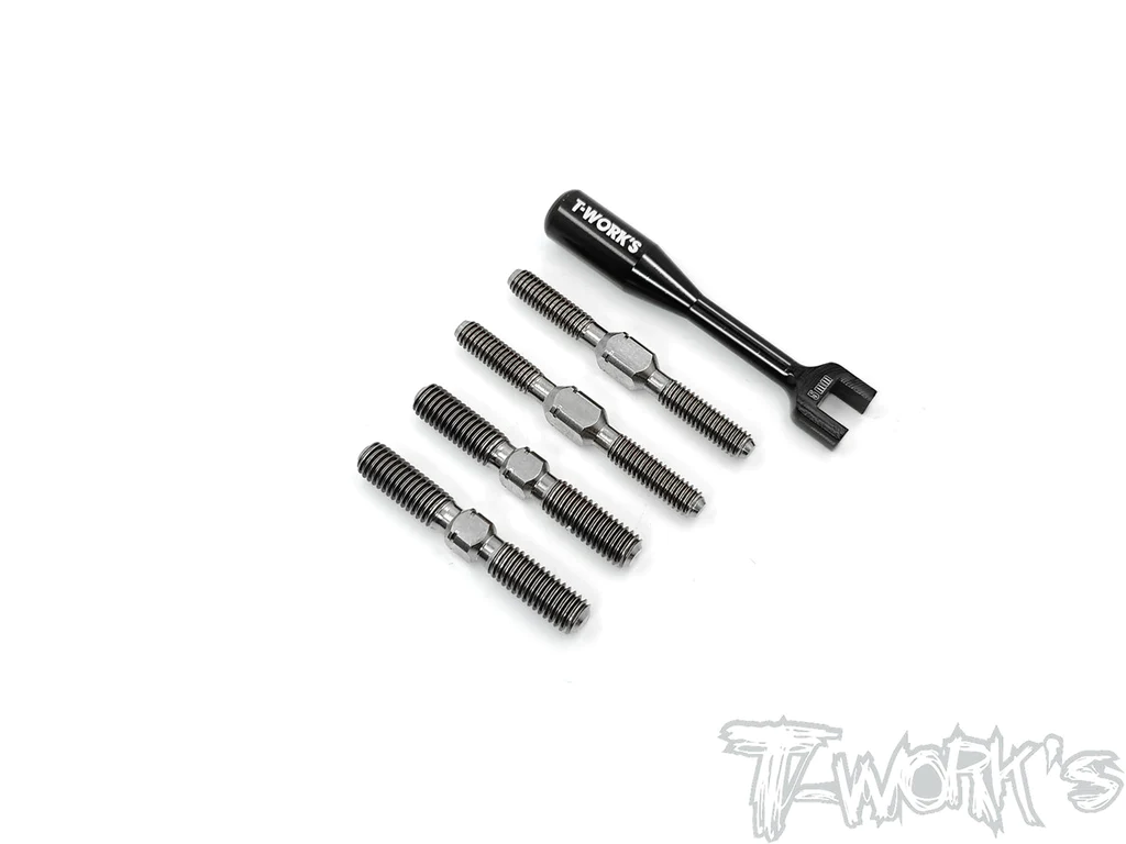 Kit De Tirantas Titanio T-Works Para Sworks ( 35-4/35-3)