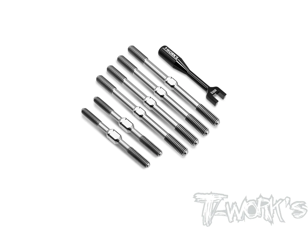 Kit De Tirantas Titanio T-Works Para Tekno EB48 2.1/XRAY