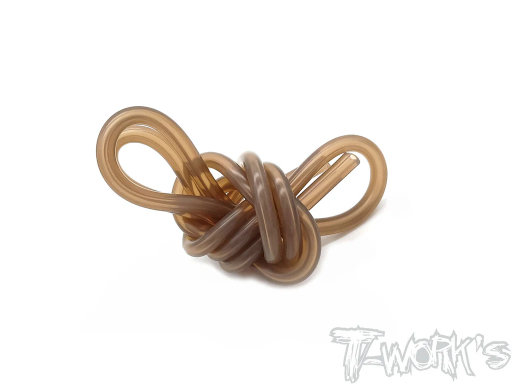 Tubo Silicona combustible Transparente (1m) T-Works