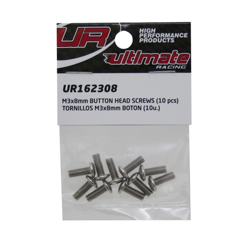 Tornillos M3x8mm Avellanado (10u.). Ultimate