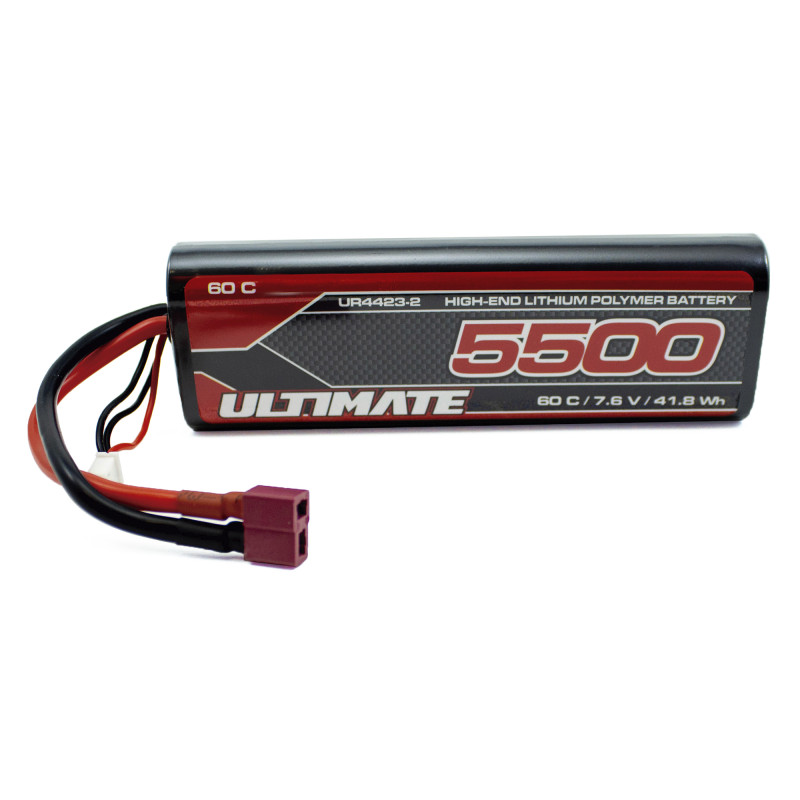 Bateria Ultimate LiPo HV STICK HC 7.6v. 5500 mAh 60C T-DEAN