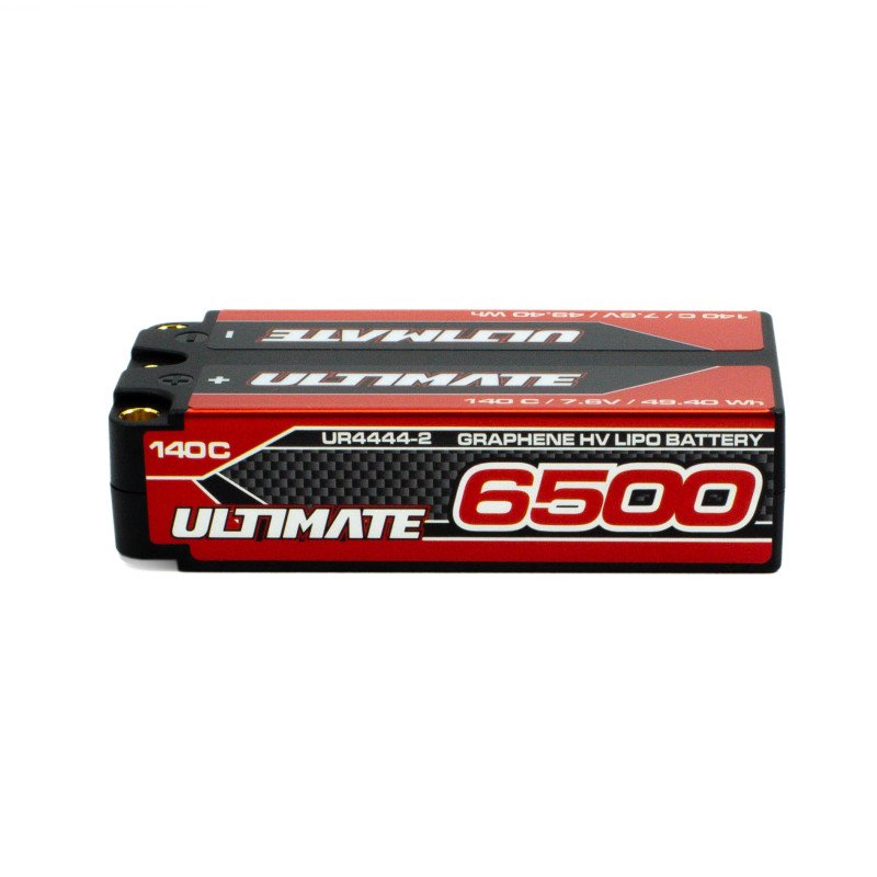 Bateria ULTIMATE Grafeno HV LiPo SHORTY 7.6v. 6500mAh 140C CONEXION 5mm