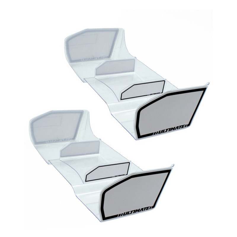 Aleron Trasero LEXAN 1/8 1,5mm Con Pegatinas (2und)