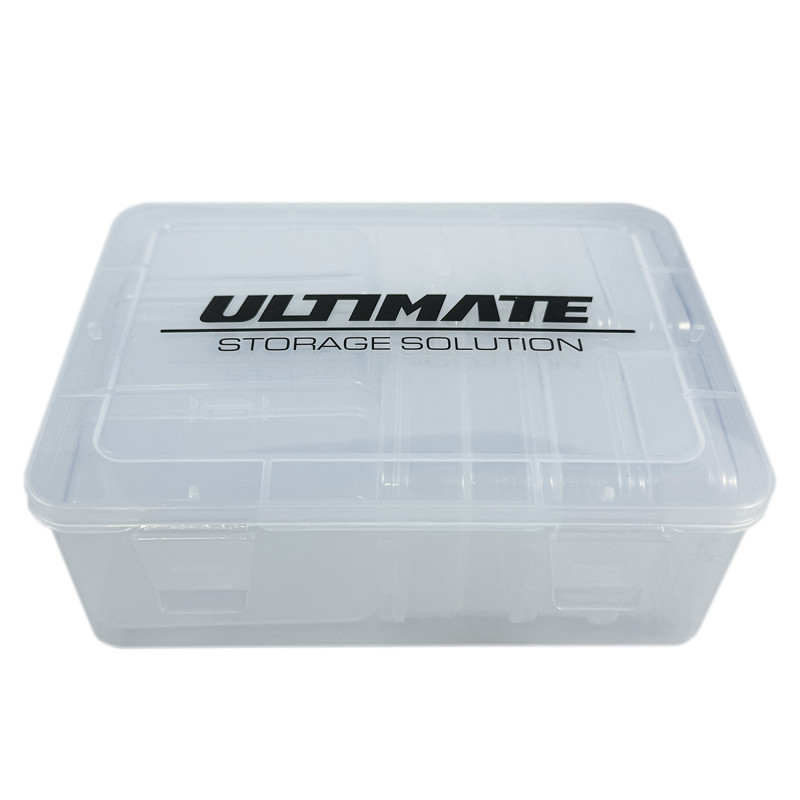 Caja Plastico Ultimate Con 3 Cajas Interiores Grandes + 8 Medianas