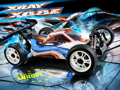 Coche XRAY XB8E 1/8TT ELECT.V 2015 carroceria incluida